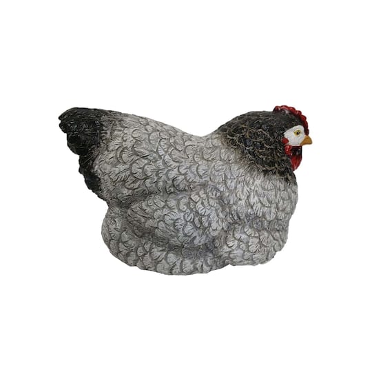 Santa's Workshop 9" Lying Sussex Chicken